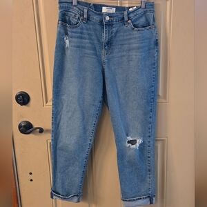 Denizen From LEVI Boyfriend Cuffed Ankle Jeans SIZE 8